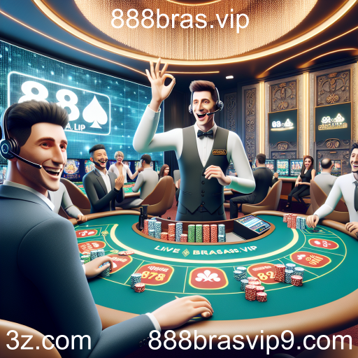 A Experiência Imersiva dos Jogos ao Vivo no 888bras.vip
